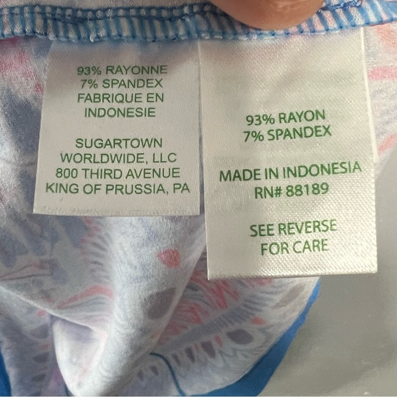 NWT Lily Pulitzer Sophiletta sailboat shift dress xl spf 50 - Picture 6 of 12